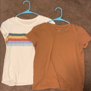 2 S American eagle shirt